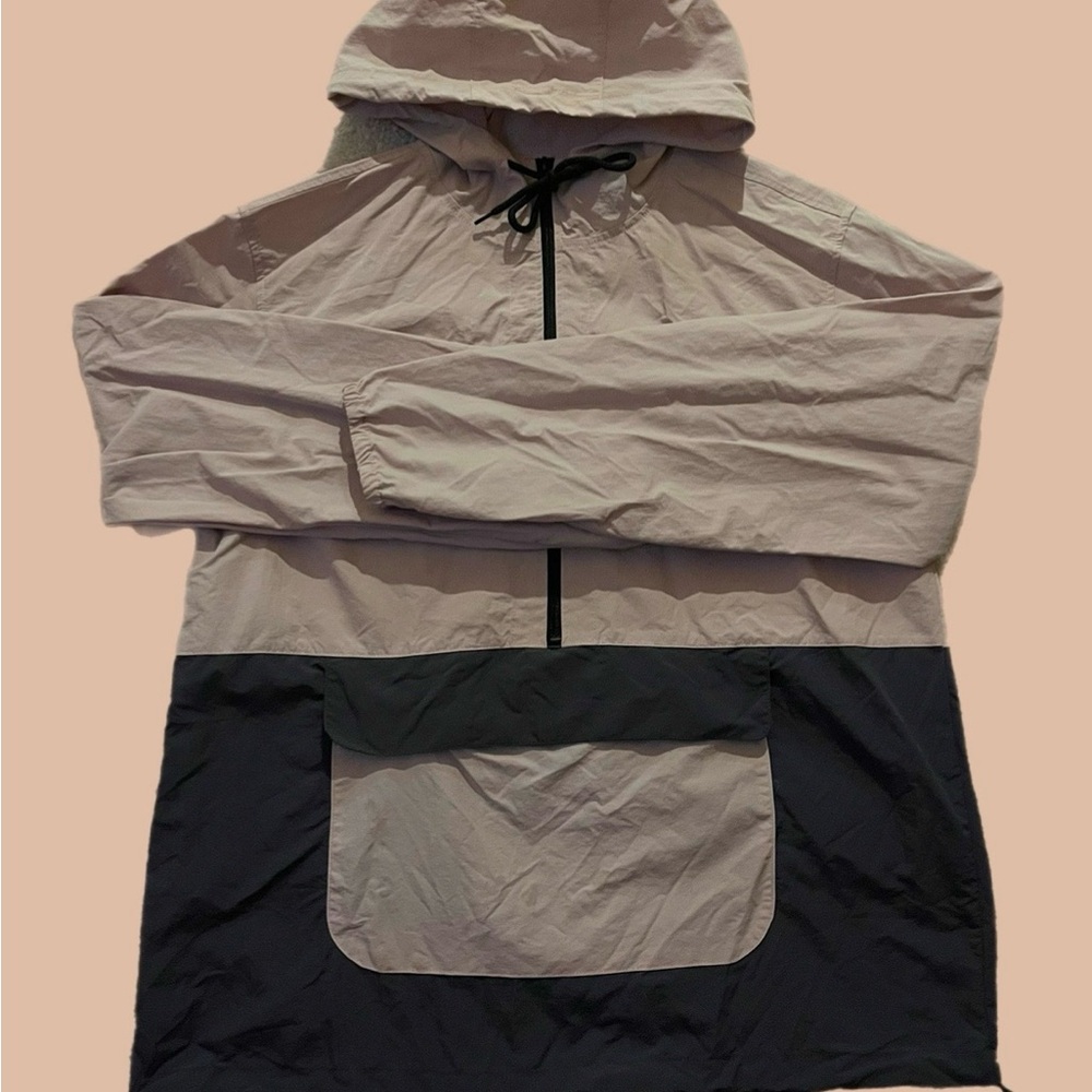Men's Two-Tone Hooded Jacket